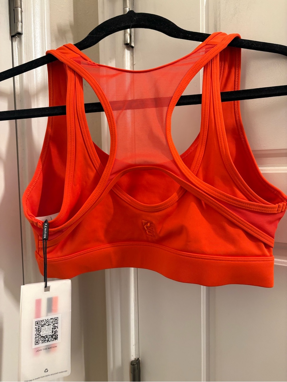 PE Nation Rudimentary Sports Bra in Cherry Red Size Small - Picture 4 of 7